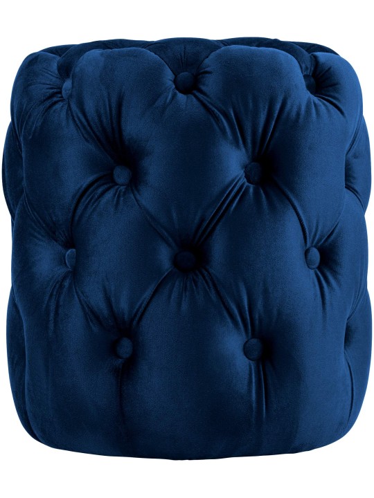 Kruk Drancy Fluweel M, blauw Kruk Drancy Fluweel M, blauw