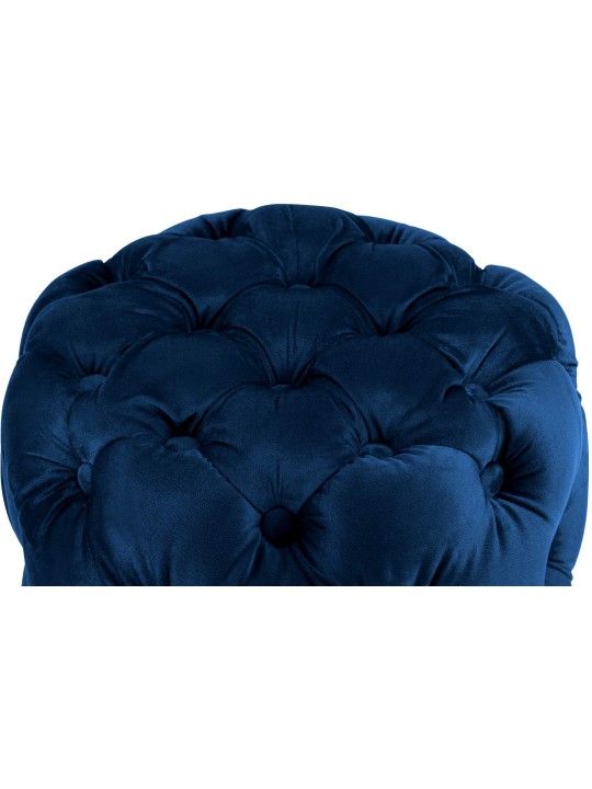 Kruk Drancy Fluweel M, blauw Kruk Drancy Fluweel M, blauw