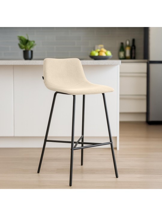 Barkruk Altona stof, crème Barkruk Altona stof, crème