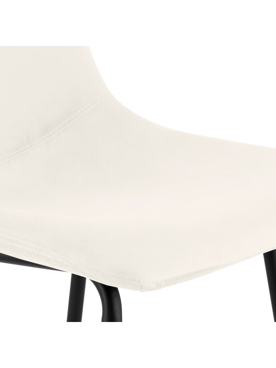 Barkruk Altona fluweel, crème Barkruk Altona fluweel, crème