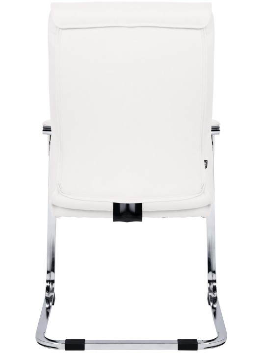 Set van 2 bezoekersstoelen Hobart, wit