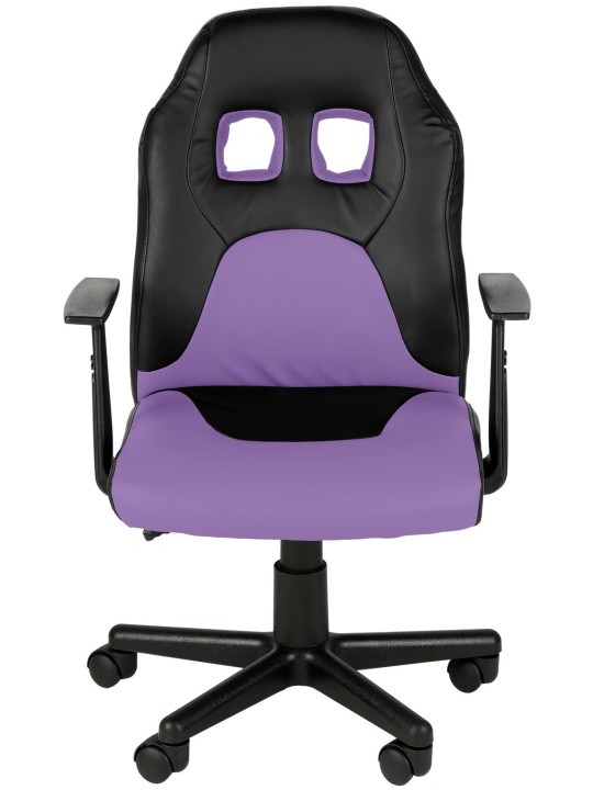 Kinderbureaustoel Fun, zwart/lila