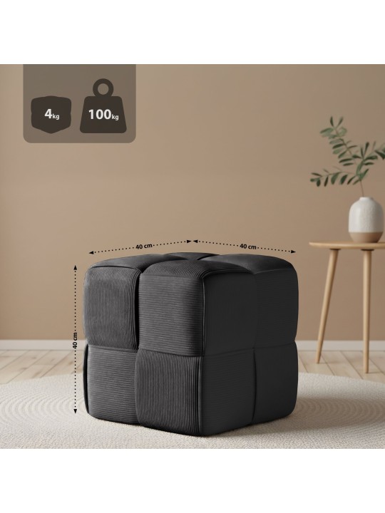 Kruk Forinta Cord, donkergrijs