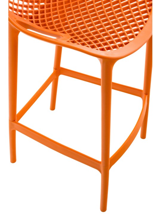 Set van 2 barkrukken Air, oranje