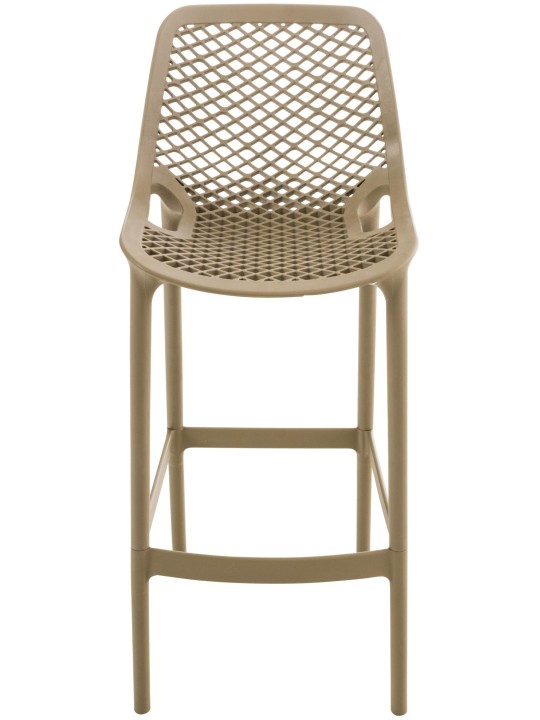 Set van 2 barkrukken Air, modderkleur