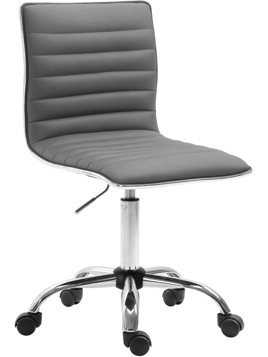 Werkkruk Alamosa kunstleer, grijs Werkkruk Alamosa kunstleer, grijs