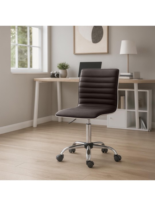 Werkkruk Alamosa kunstleer, bruin Werkkruk Alamosa kunstleer, bruin