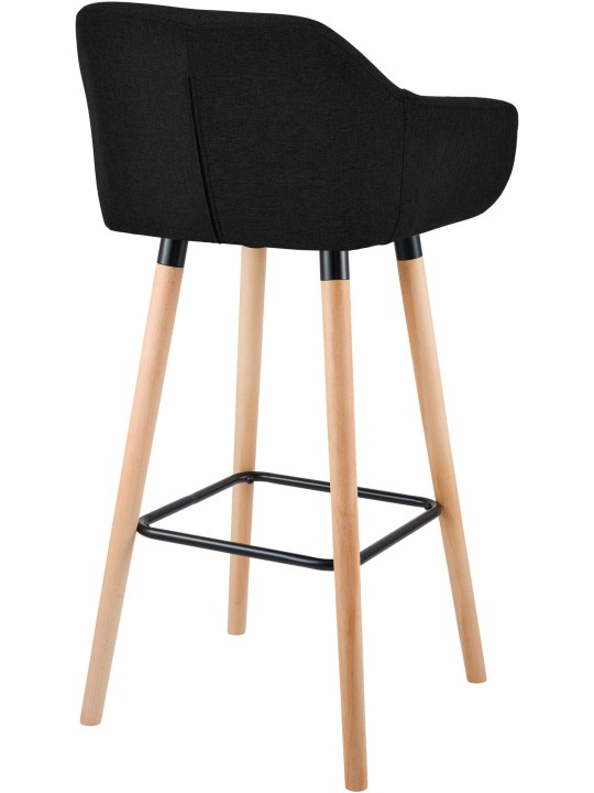 Barkruk Grant stof, zwart Barkruk Grant stof, zwart