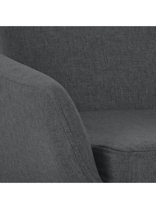 Set van 2 barkrukken Grant stof, donkergrijs