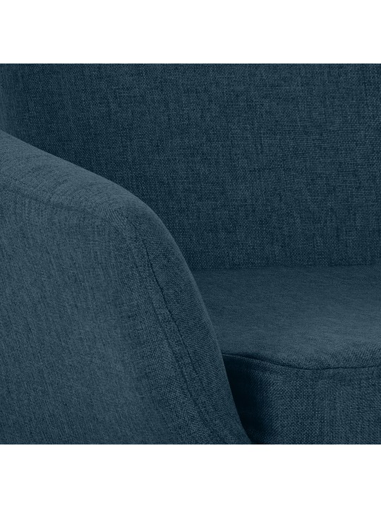 Set van 2 barkrukken Grant stof, blauw