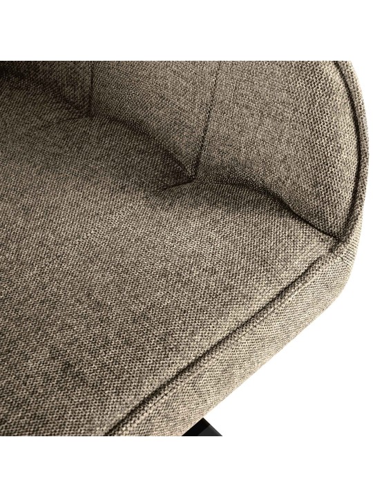 Stoel Pettuli stof, taupe Stoel Pettuli stof, taupe