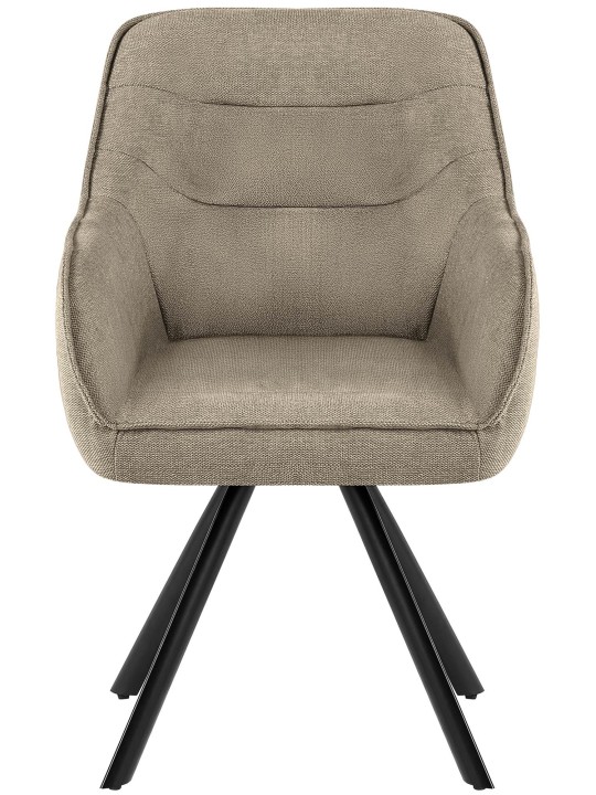 Stoel Pettuli stof, taupe Stoel Pettuli stof, taupe