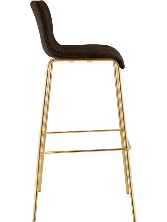 Barkruk Hoover Stof 1,20 meter Goud, bruin