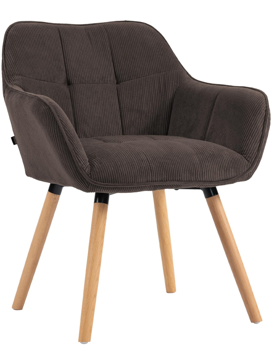 Eetkamerstoel Vienna Cord natura, bruin